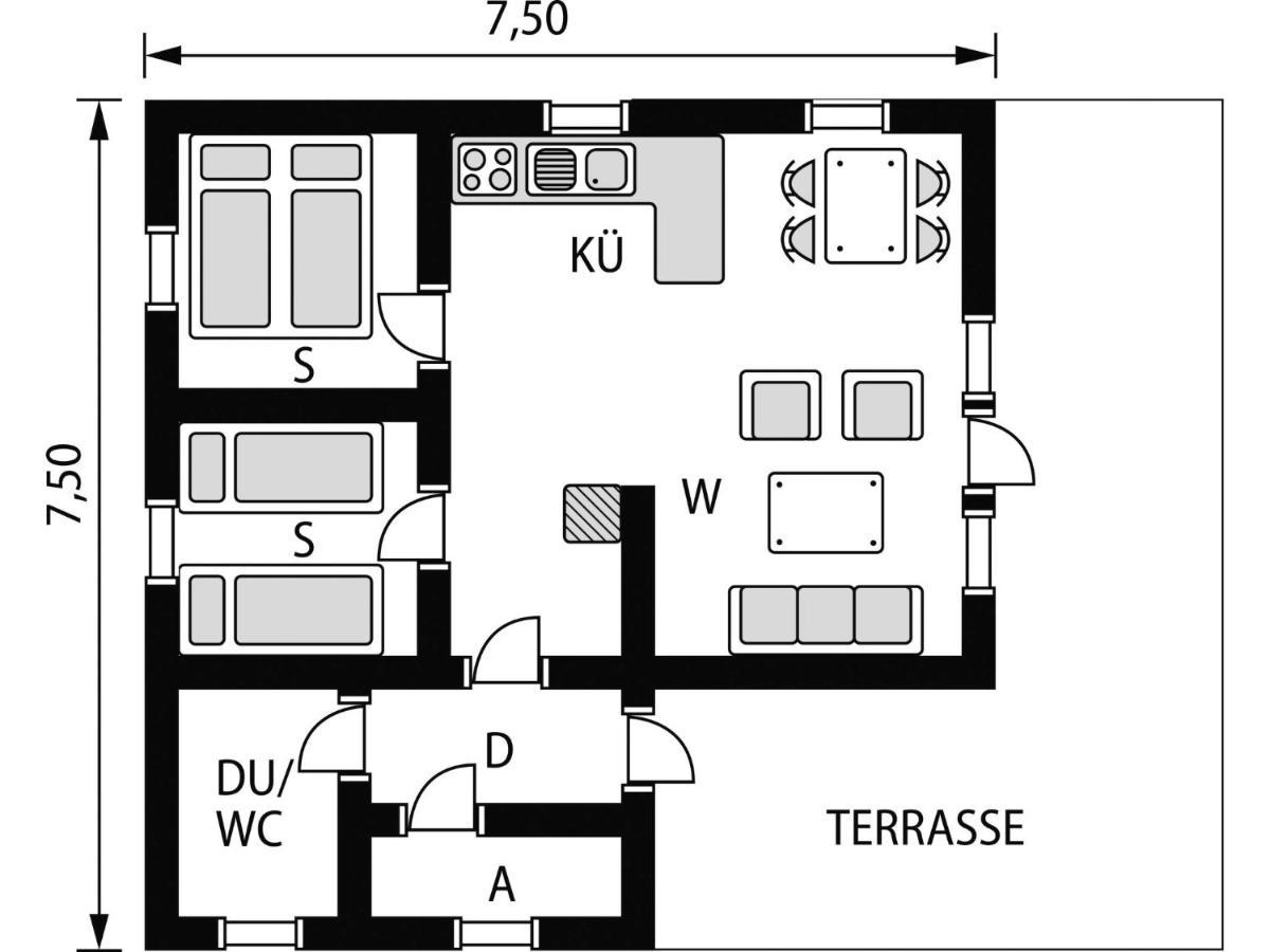Holiday Home Granlien - Fjs546 By Interhome Gjolanger Exterior photo